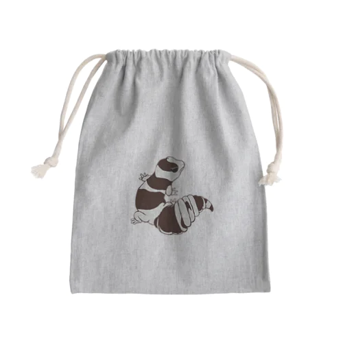 ニシアフホワイトアウトオレオ Mini Drawstring Bag