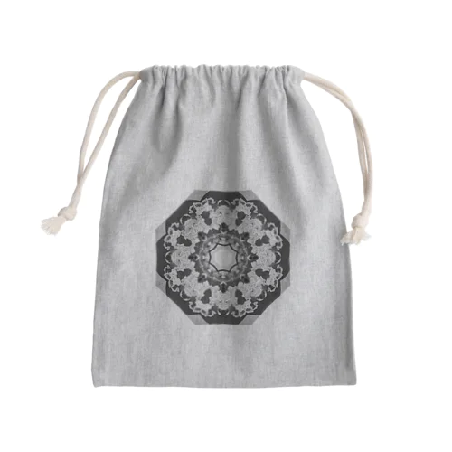 ずるむけ般若ロゴ Mini Drawstring Bag