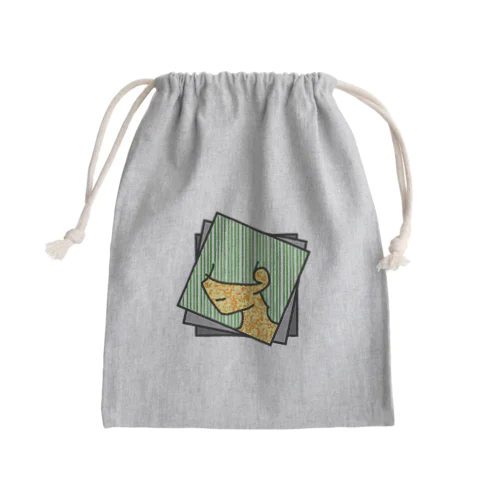 髪色派手子 Mini Drawstring Bag