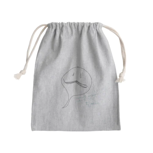 エイヒゲちゃん Mini Drawstring Bag