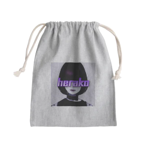 へらちゃん公式グッズ Mini Drawstring Bag