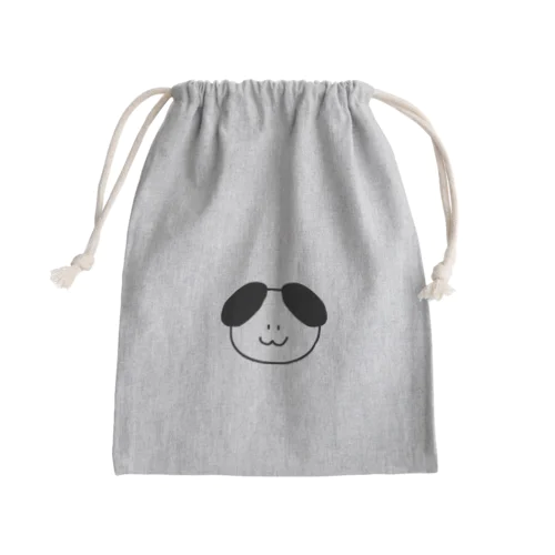 イヌ Mini Drawstring Bag