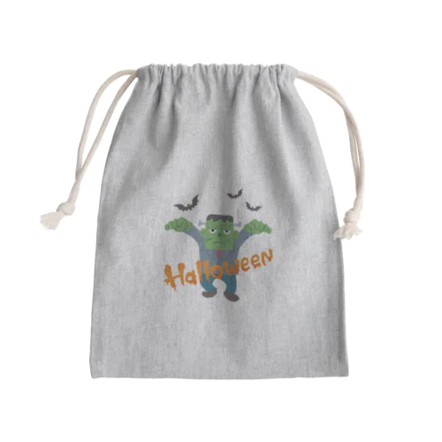 HALLOWEEN_フランケンシュタイン Mini Drawstring Bag