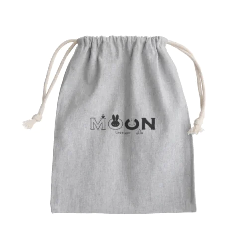 お月見うさぎ Mini Drawstring Bag