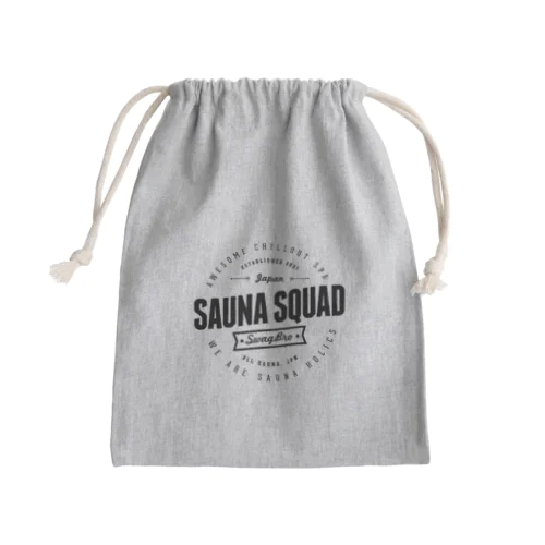 JAPAN SAUNA SQUAD 01 Mini Drawstring Bag