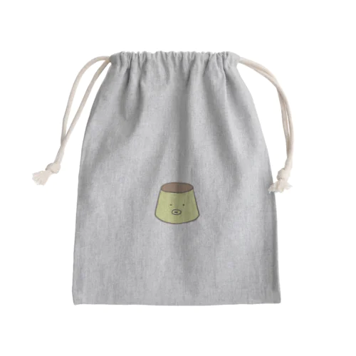 プリン色のプリン Mini Drawstring Bag