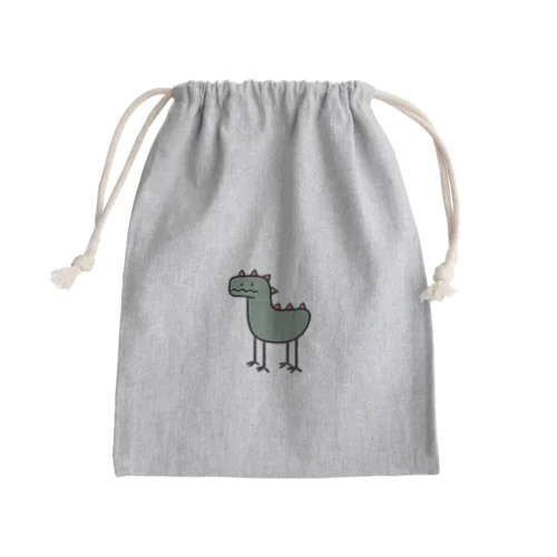 ゆるい きょーりゅう Mini Drawstring Bag