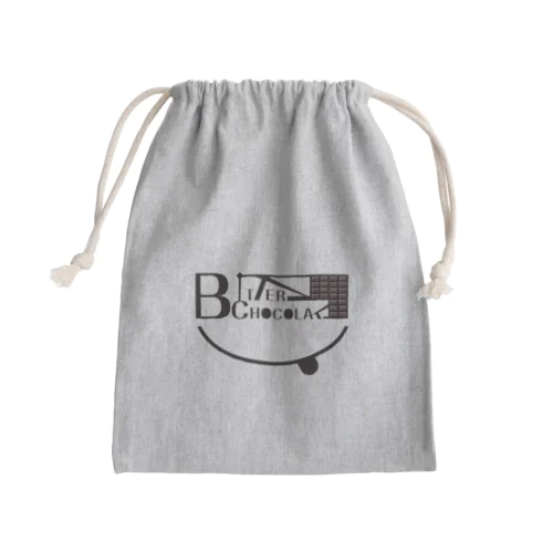 ビターチョコレート Mini Drawstring Bag