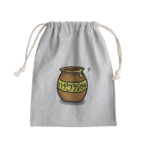 ハチミツラジかルのつぼ Mini Drawstring Bag