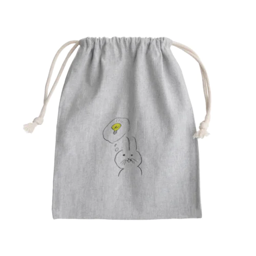 pg_ひらめき！ Mini Drawstring Bag