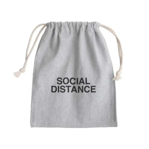 SOCIAL DISTANCE-ソーシャルディスタンス- Mini Drawstring Bag