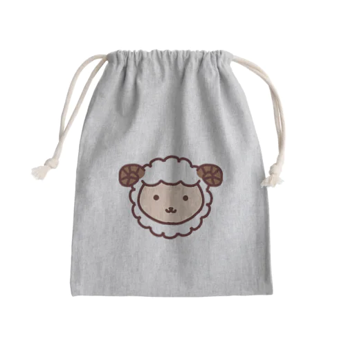 羊くん Mini Drawstring Bag