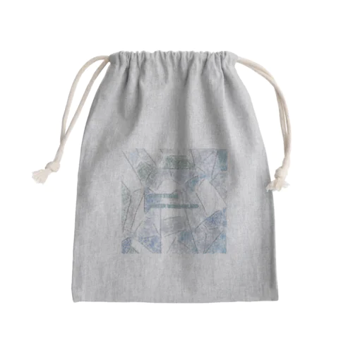 QuiteStone WinterWonderland Mini Drawstring Bag