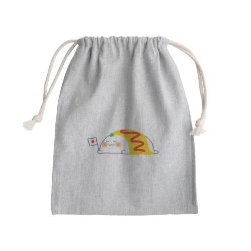 オムライスぐらし！ Mini Drawstring Bag