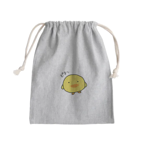 ぴよまるくん Mini Drawstring Bag