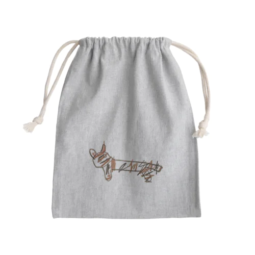 雑猫 Mini Drawstring Bag