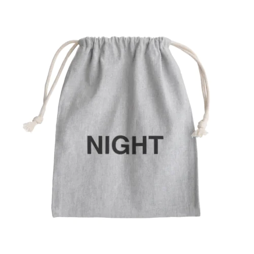 NIGHT-ナイト- Mini Drawstring Bag