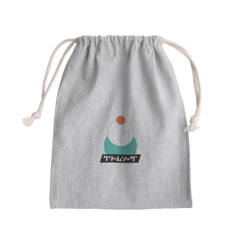 クリソー丸モチーフ Mini Drawstring Bag