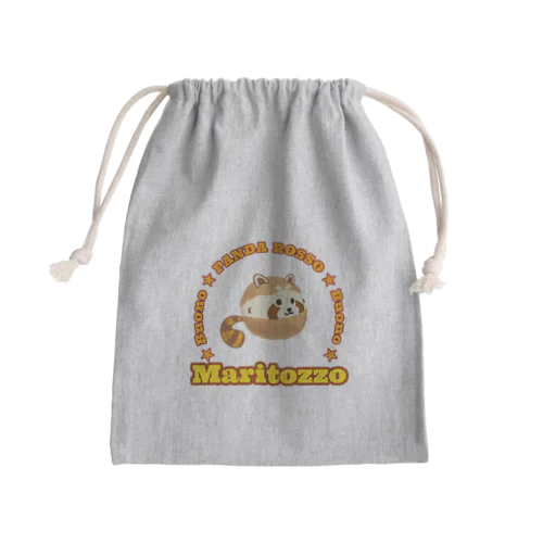 レッサーマリトッツォ Mini Drawstring Bag