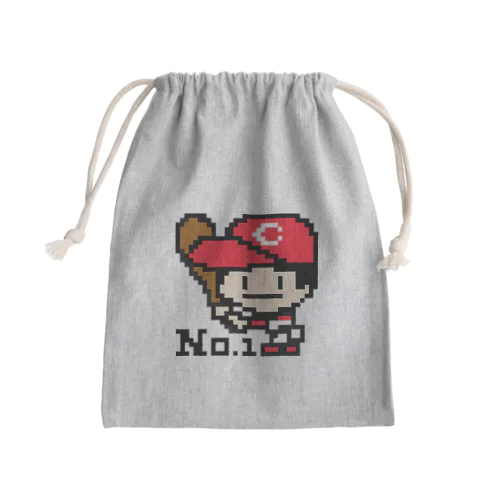 野球少年Ｃ Mini Drawstring Bag