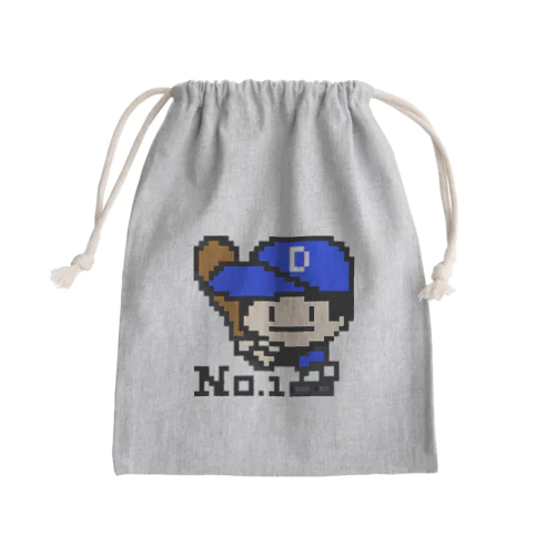 野球少年Ｄ Mini Drawstring Bag