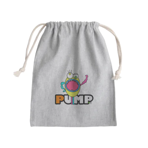 PUMP！kin Mini Drawstring Bag