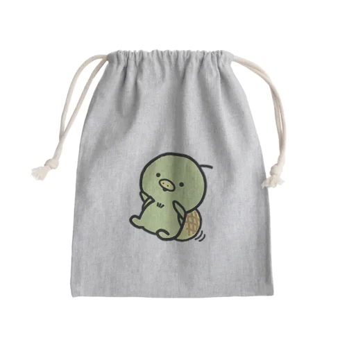 だぁだぁかめろんペン Mini Drawstring Bag