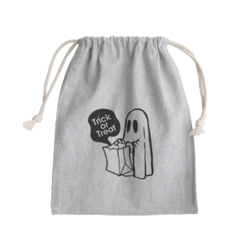 おばけくん Mini Drawstring Bag