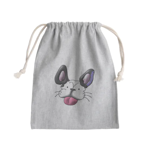 断固拒否 Mini Drawstring Bag