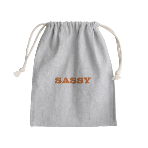 Sassy goods Mini Drawstring Bag