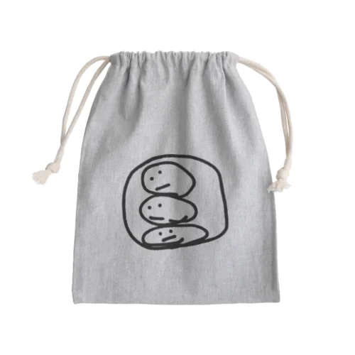 蜜もち Mini Drawstring Bag