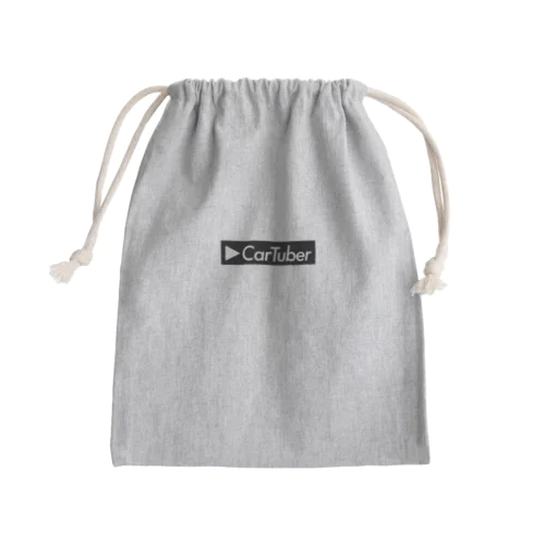 CarTberロゴ（黒） Mini Drawstring Bag