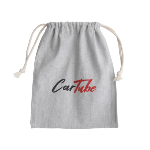 CarTube（赤黒） Mini Drawstring Bag