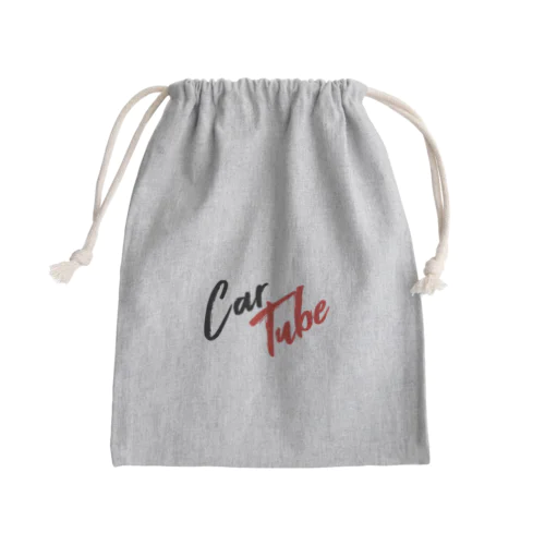 CarTube（赤黒） Mini Drawstring Bag