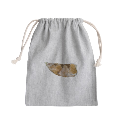 たけのこ Mini Drawstring Bag
