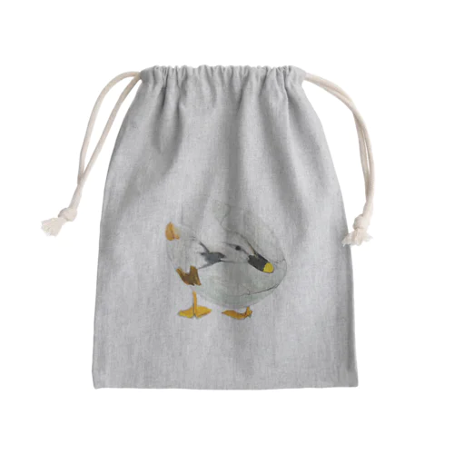 カモ Mini Drawstring Bag