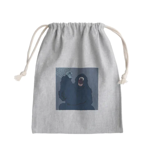 ゴリゴリラ Mini Drawstring Bag