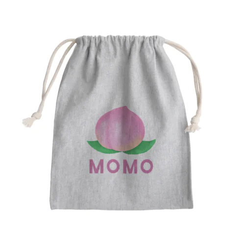 桃のTシャツ・パーカー・マグカップ可愛いグッズ Mini Drawstring Bag