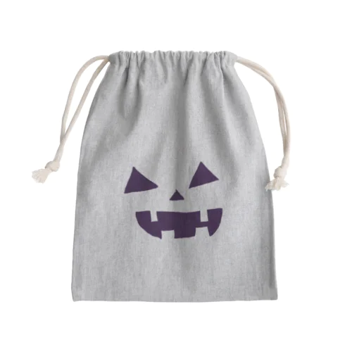 ハロウィンおばけカボチャ🎃 Mini Drawstring Bag