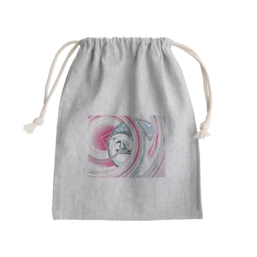 SWALLOW Mini Drawstring Bag