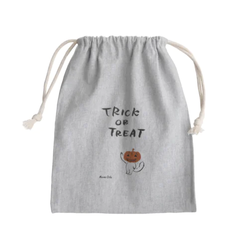 ハロウィンネズミ Mini Drawstring Bag