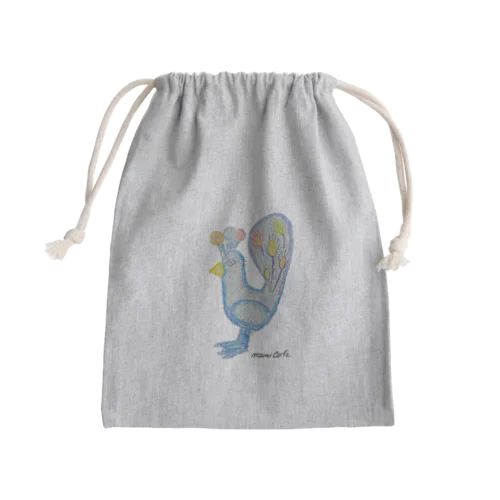 メキシカンクジャク Mini Drawstring Bag