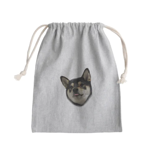 銀次郎くんペロ Mini Drawstring Bag