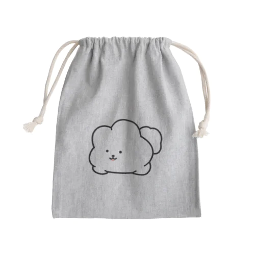 一頭身のどうぶつ Mini Drawstring Bag