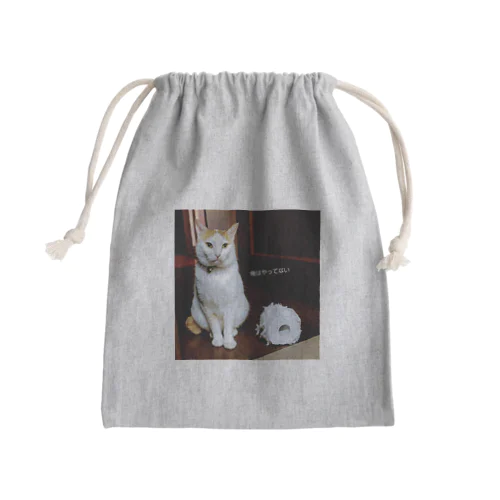 完全否定　オレちゃうし。 Mini Drawstring Bag