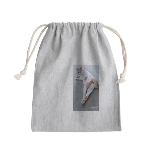 グラビアデビュー　しろちゃん Mini Drawstring Bag