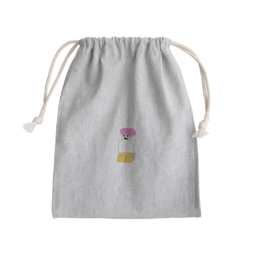 く Mini Drawstring Bag