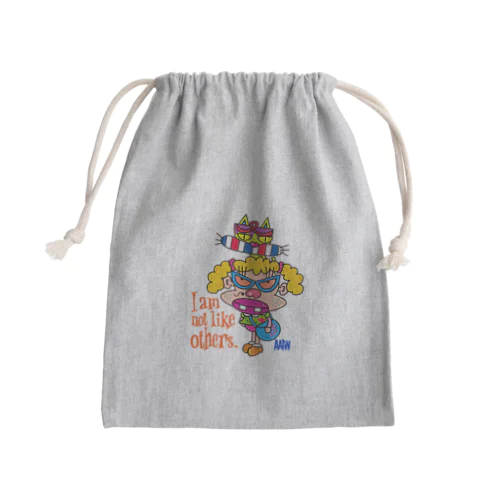 クレバー Mini Drawstring Bag