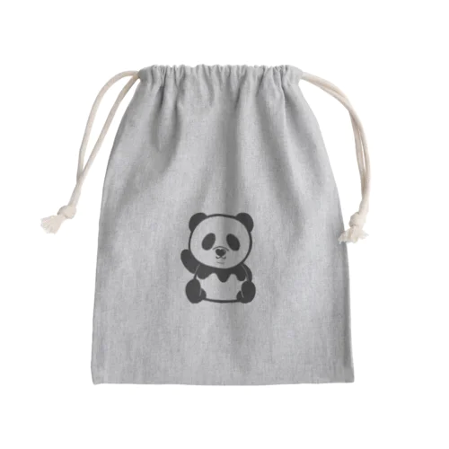 ぱふきんちゃく Mini Drawstring Bag