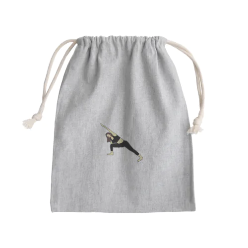 ヨガ巾着 Mini Drawstring Bag